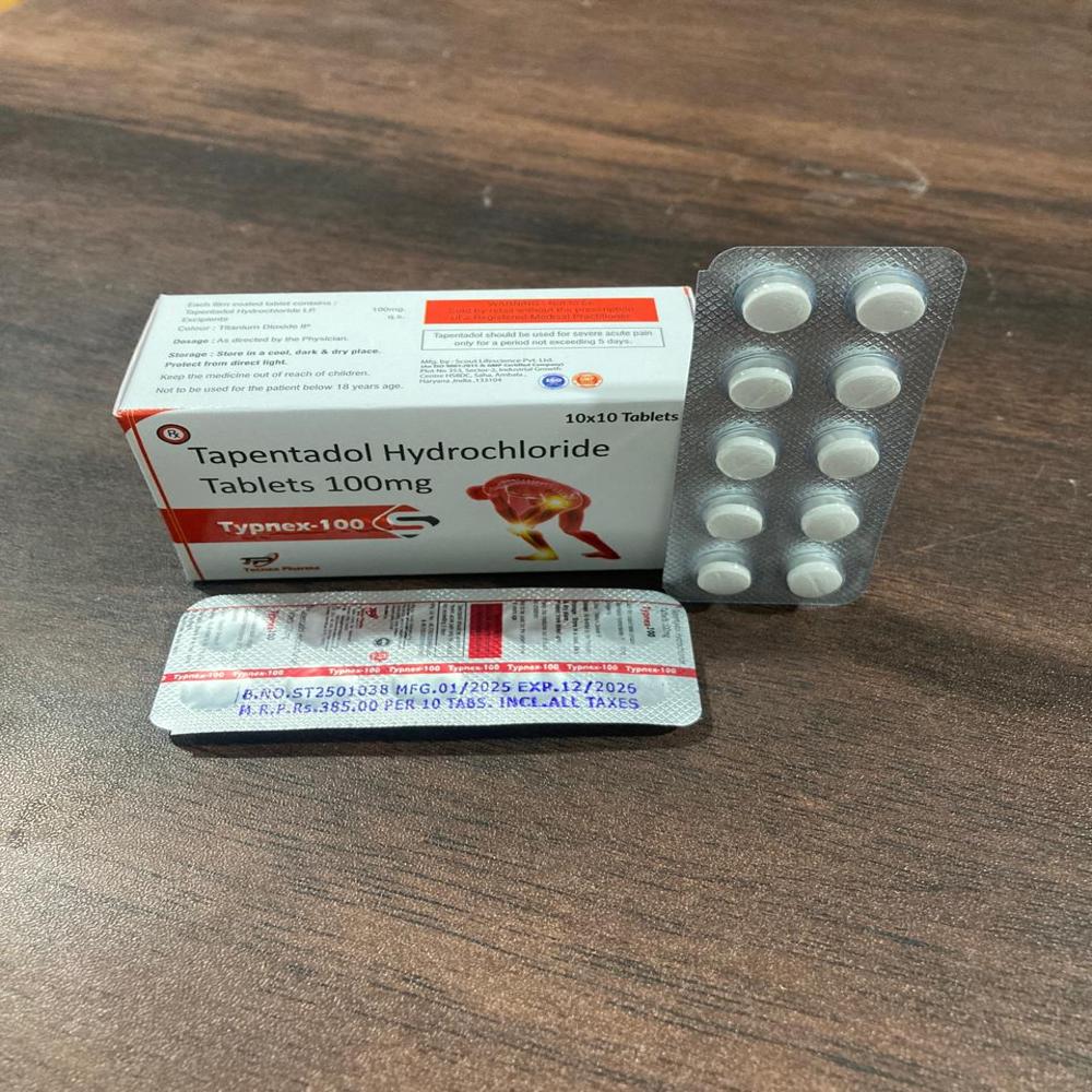 Tapentadol Hydrochloride 100 mg Tablets
