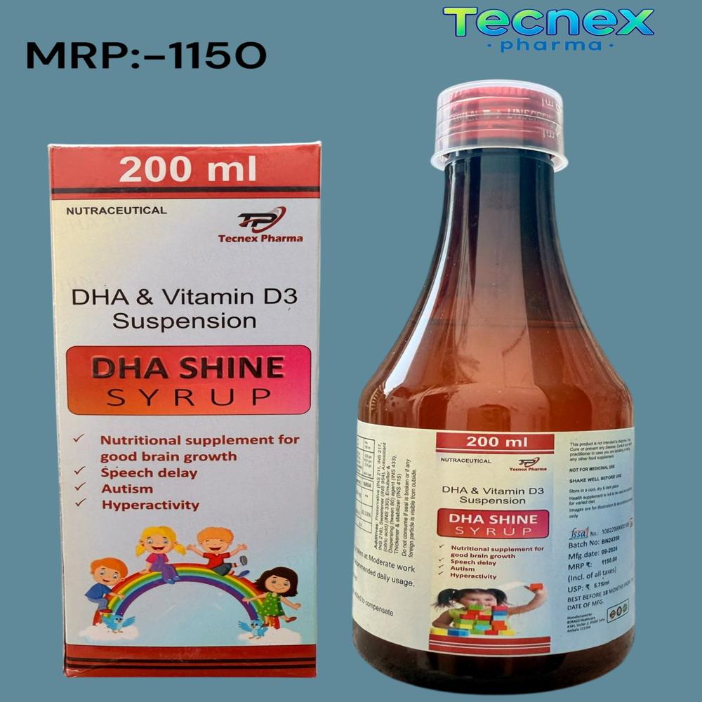 Dha & Vitamin D3 Suspension Syrup - Physical Form: Liquid