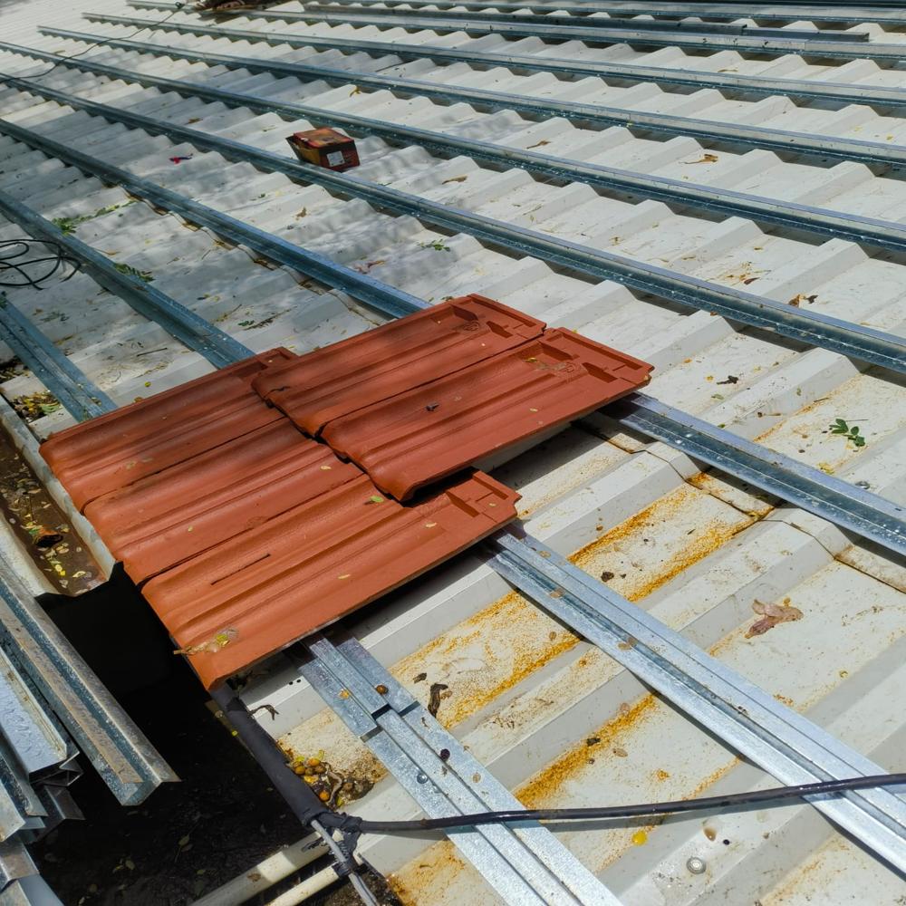 Powder finish Mangalore Roof Tiles