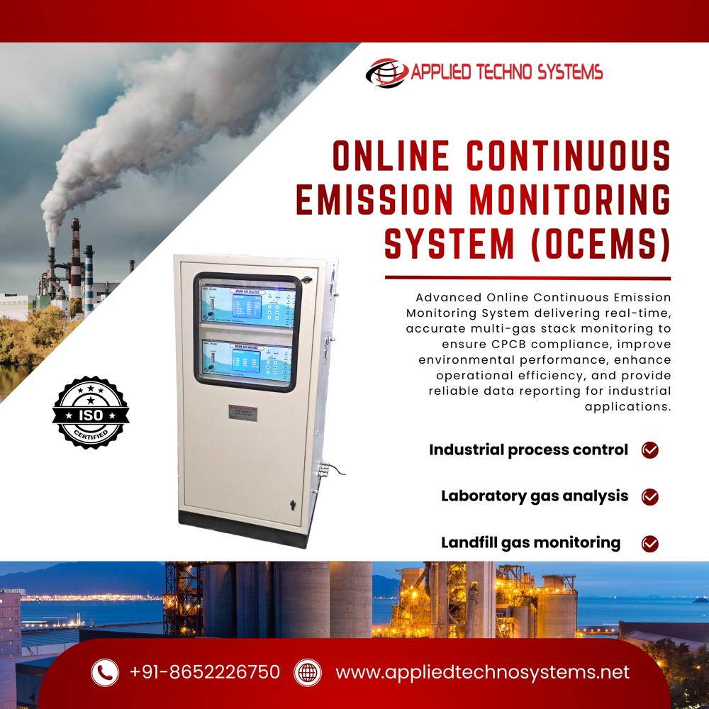 Online VOC Gas Monitoring Systems Model ATS 208A