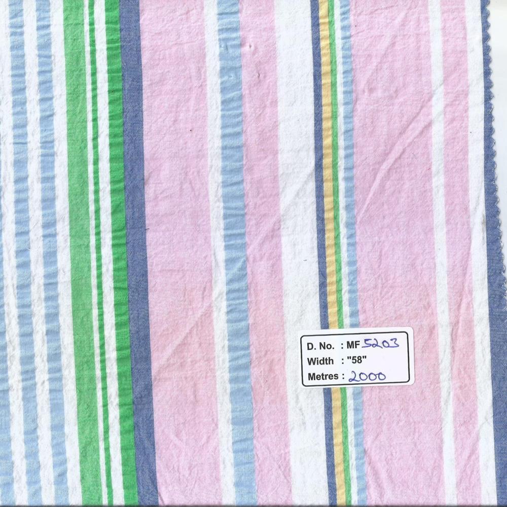 Seersucker Modern Stripe