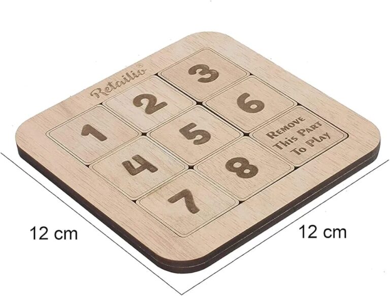 NUMBERS WOODEN PUZZLE