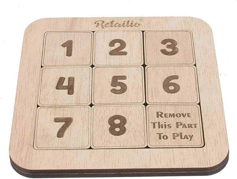 NUMBERS WOODEN PUZZLE