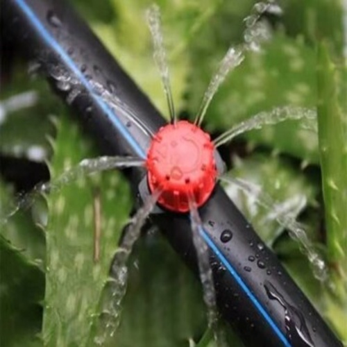 Adjustable online dripper 0-70 lph