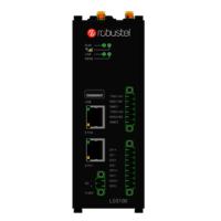 Industrial LoRaWAN gateway with 4G/LTE and Edge Computing.