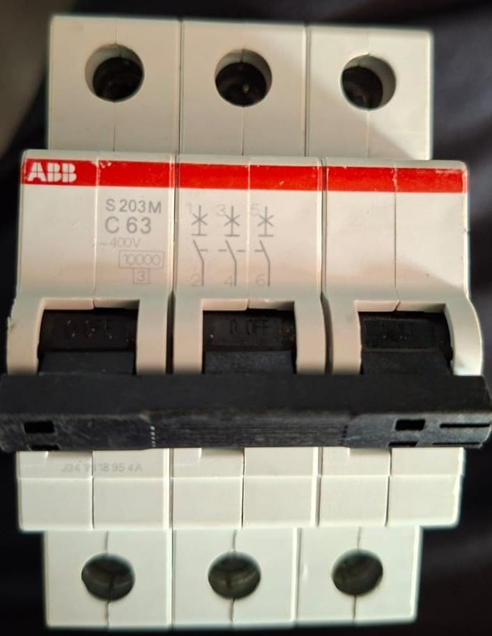Abb Mcb Amp 63 - Color: White