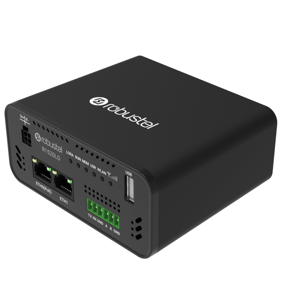 LoRaWAN gateway with 4G/LTE, Wi-Fi