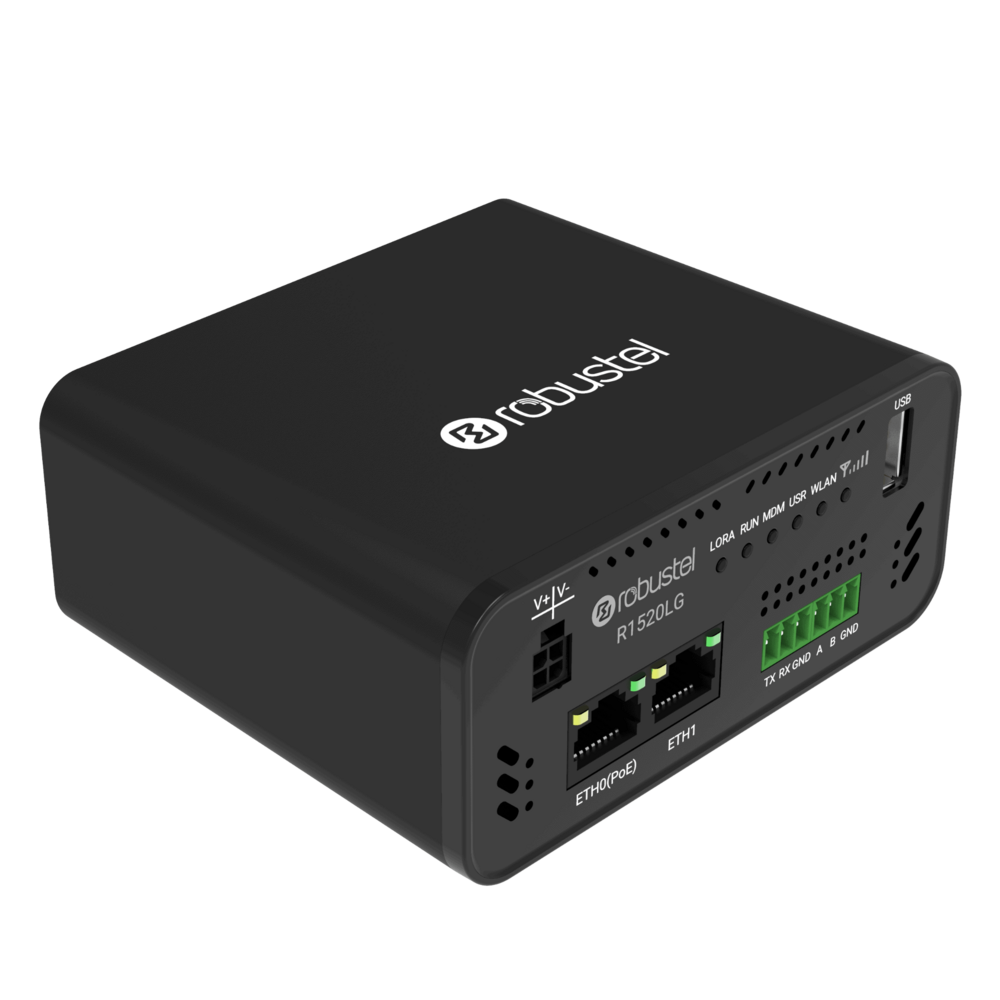 LoRaWAN gateway with 4G/LTE, Wi-Fi