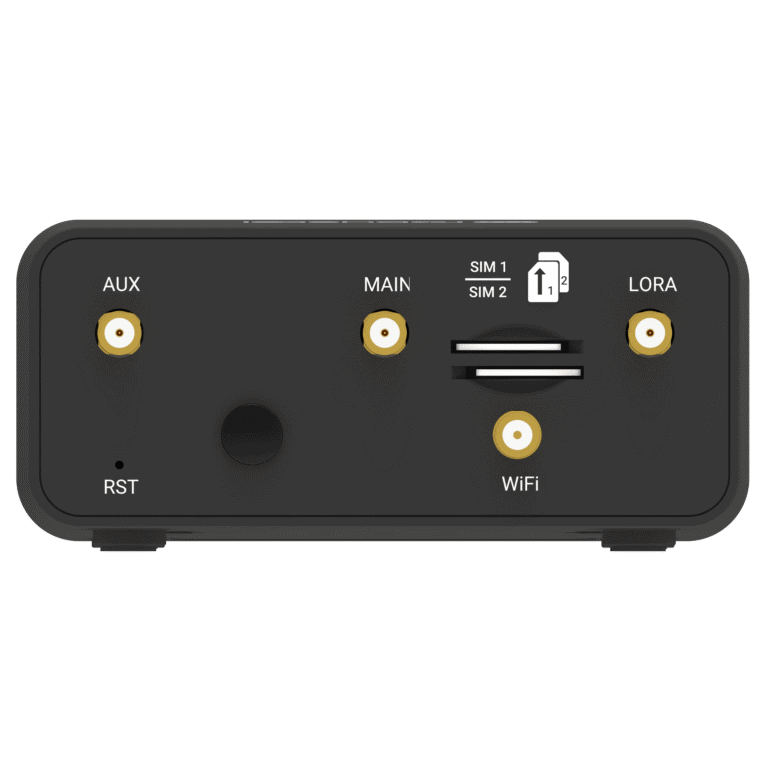 LoRaWAN gateway with 4G/LTE, Wi-Fi