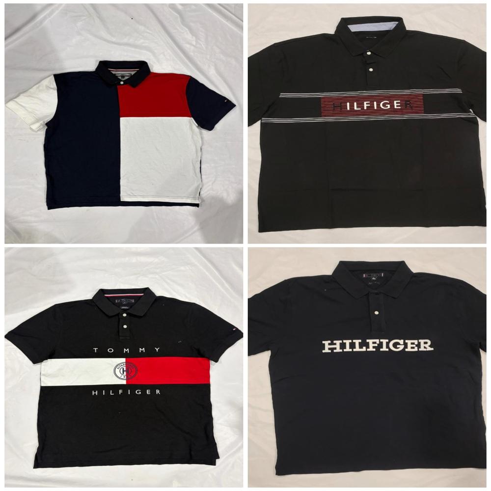 M11531 Tommy Hilfiger Mens Collar T-Shirts Assorted