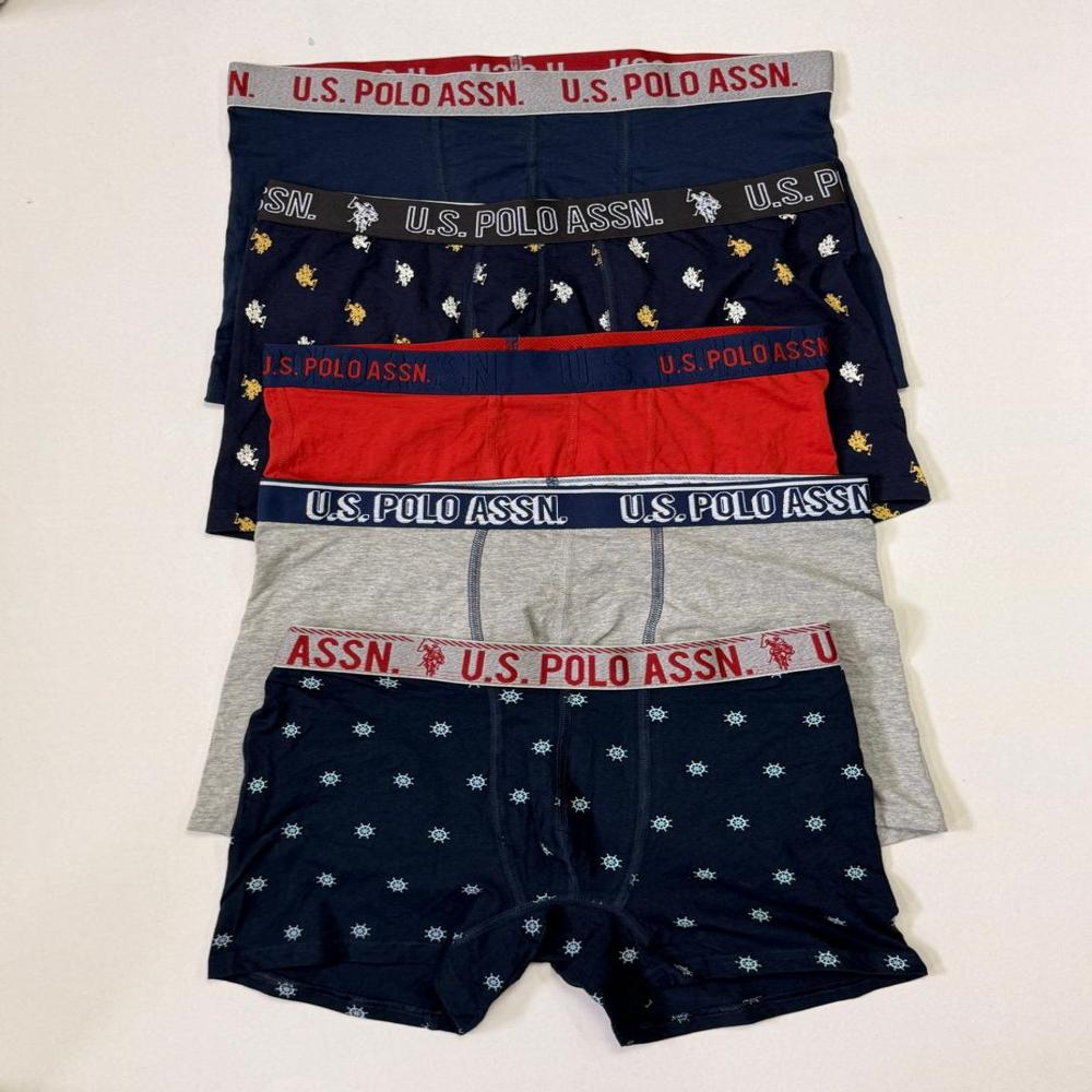 M11533 US Polo Assn Mens Stretch Boxer Briefs