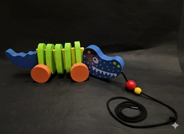 Animal Wooden Toy - Size: 25x9x9 Cm