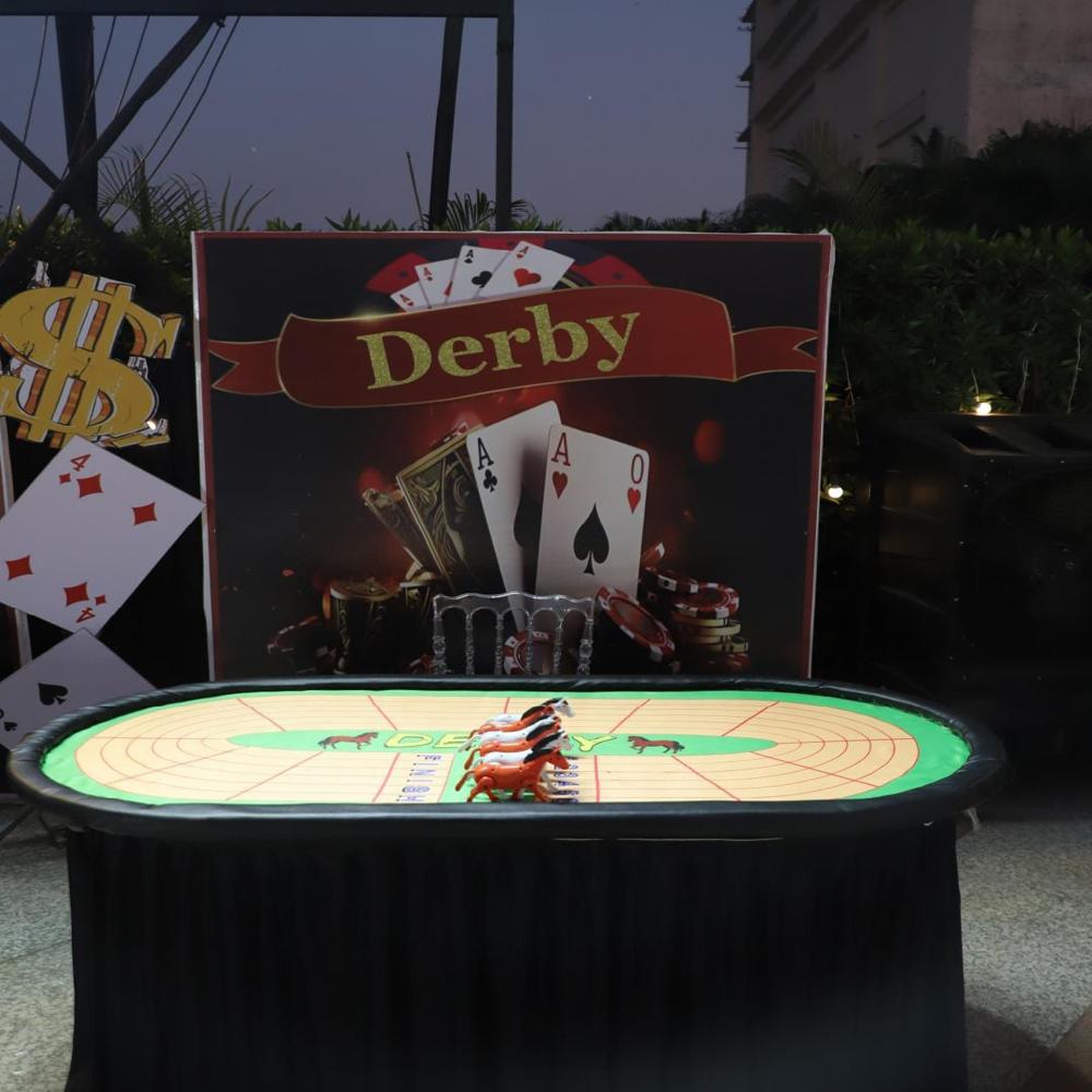 Casino Table Derby for Parties & Events