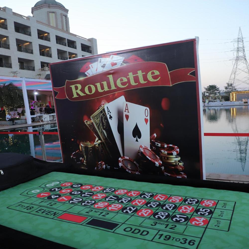 Casino Table Roulette for Parties & Events