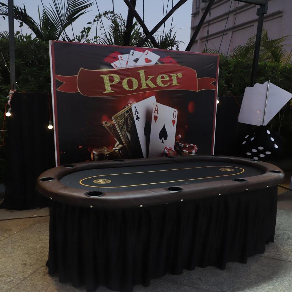 Casino Table Poker for Parties & Events