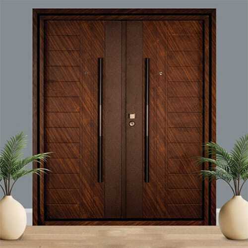 Galvanized Iron (Gi) Ptr 102 Mobh 5X7 Main Door - Application: Home And Office Security