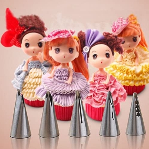 Doll icings nozzles 5pc
