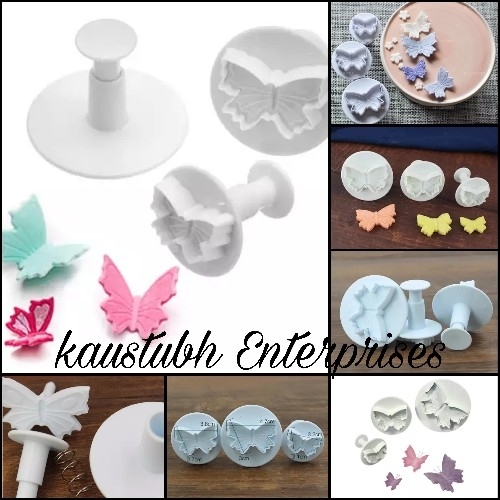 Plunger Cutter 3pc Butterfly