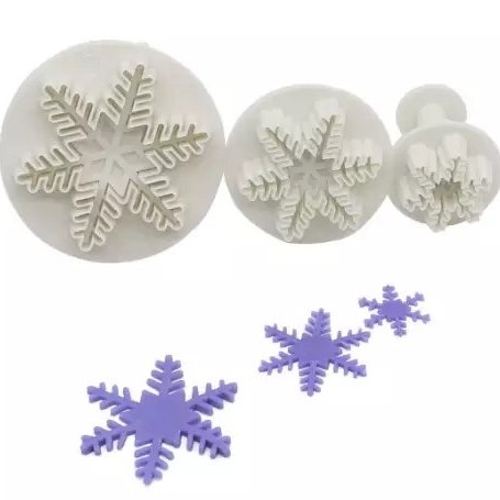 Plunger Cutter Snowflakes