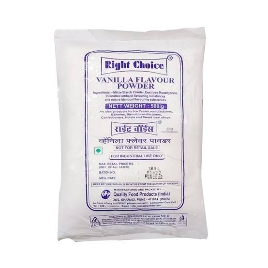 Right Choice Vanilla Powder 500gm