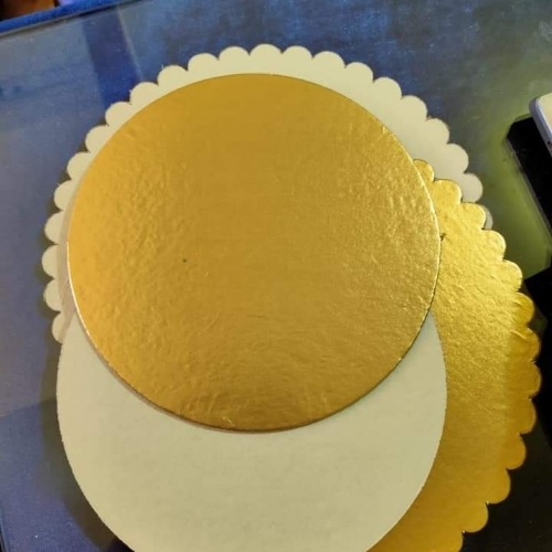 Mdf Round 9X9 base 100pc Set