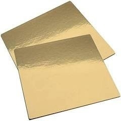 Gold MDF Base 10X10 Base Square 100pc