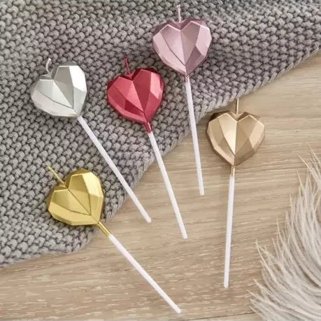 HB Candle Heart 10pc Set