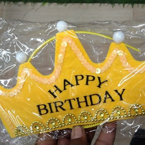 Happy Birthday LED Crown