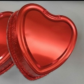 Foils Container Heart Shape 50ml