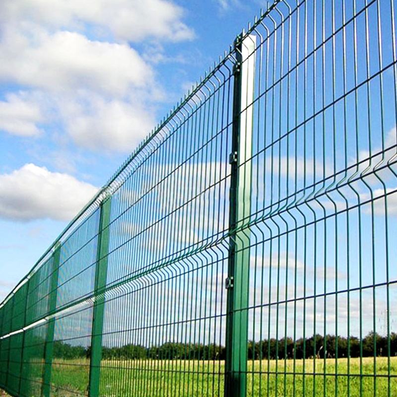 3d Welded Wire Mesh Fence Panel Pvc Coated, High Strength, Ideal For Garden, Perimeter, And Commercial Use - Aperture: 50*100mm