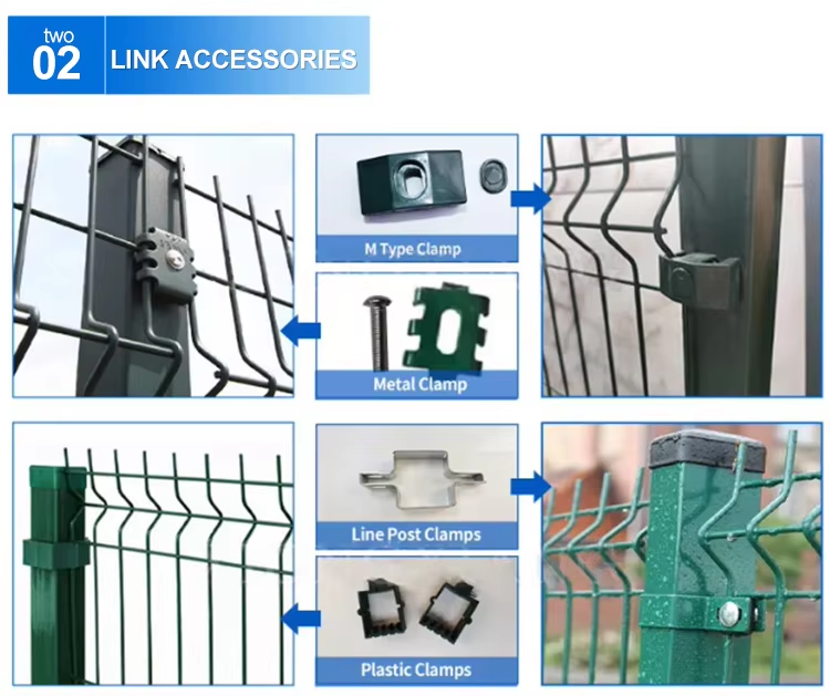 3D Welded Wire Mesh Fence Panel PVC Coated, High Strength, Ideal for Garden, Perimeter, and Commercial Use