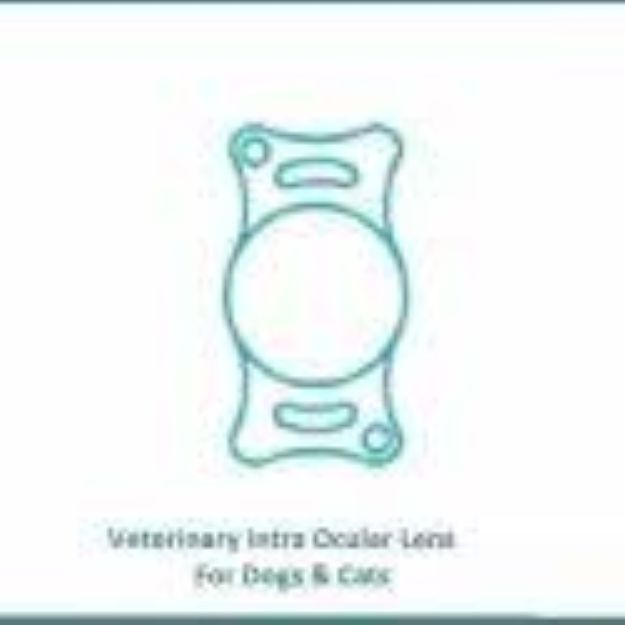 VETERINARY IOL HYDROPHILIC FOLDABLE Lens (For Dogs & Cats)