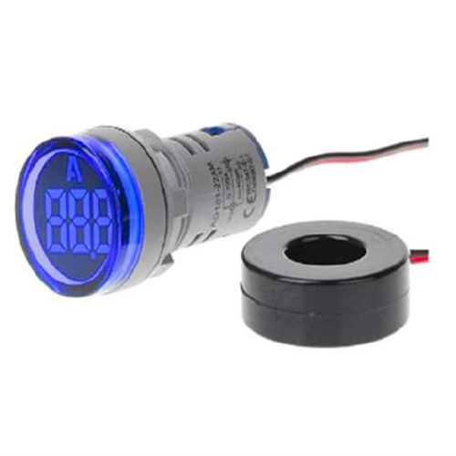 22mm Blue Color Ampere Indicator