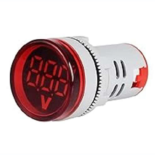 22mm Red Color Volt Indicator