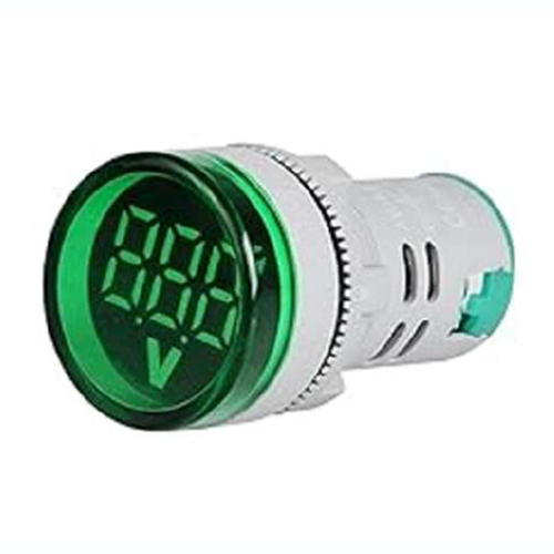 22mm Green Color Volt Indicator