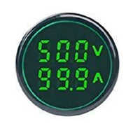 22mm Green Color Volt Or AMP Indicator