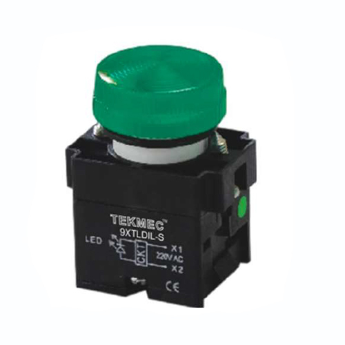 24V DC And 220V Green Color Pilot Lamp