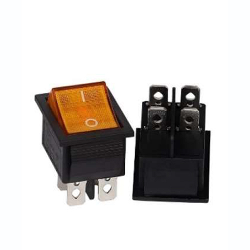 16A Yellow Rocker Switch