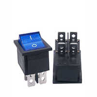 16A Blue Rocker Switch