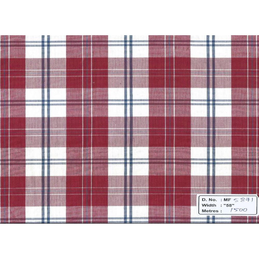 100% cotton Millmade checks fabrics