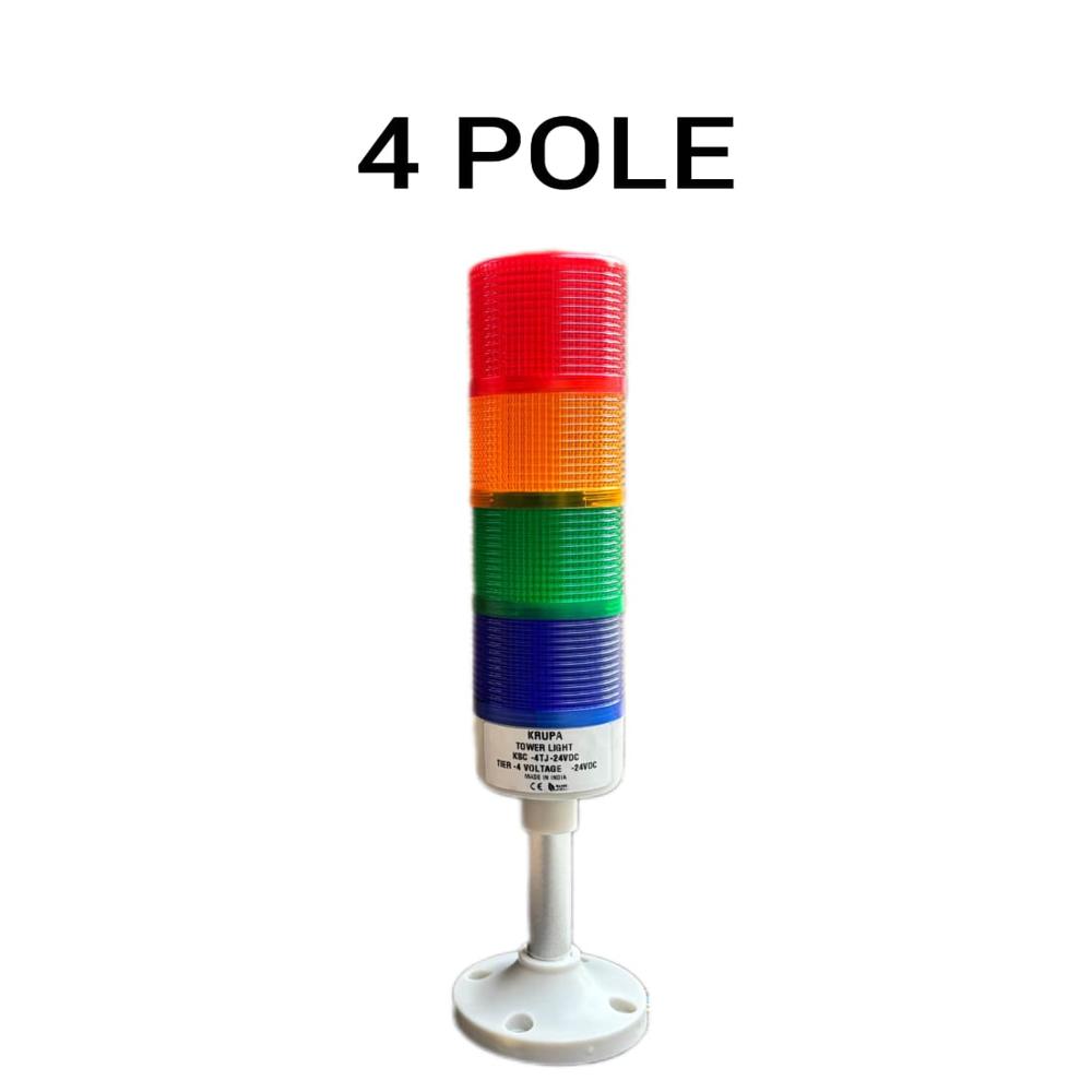 Panel Tower Light - Color: Red
