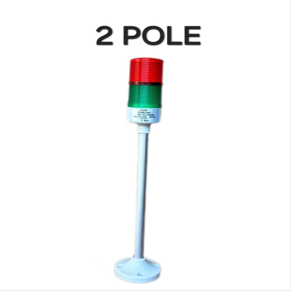 Panel Tower Light - Color: Red