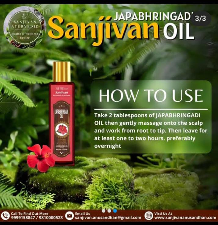Japabhringadi oil