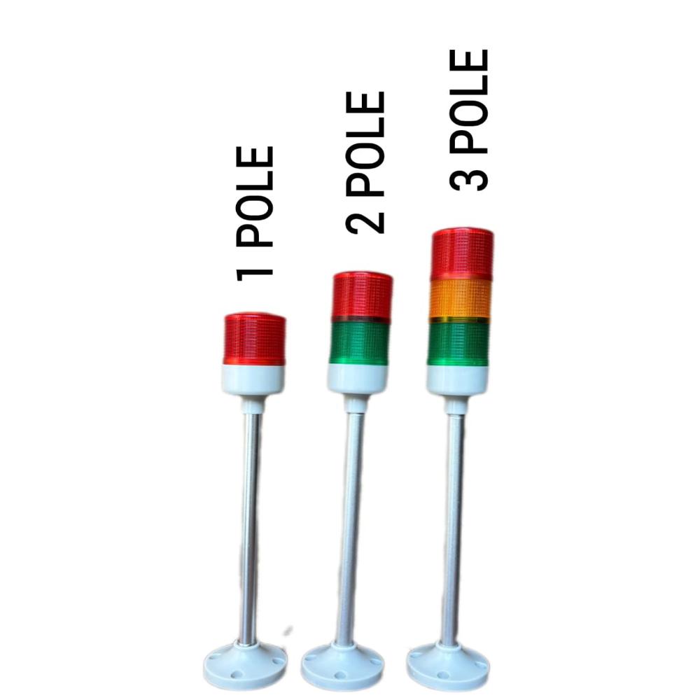 Led Tower Light Lamp - Color: Red