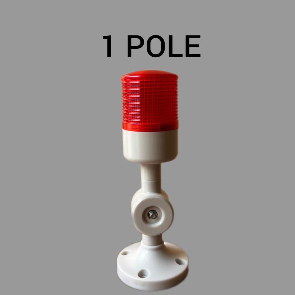 Led Tower Light Lamp - Color: Red