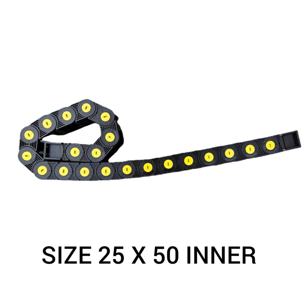 Pvc Cable Drag Chains - Color: Black