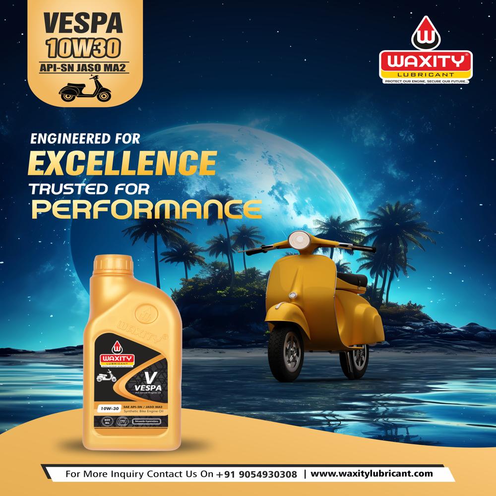 VESPA 10W30 Synthetic Bike Engine Oil