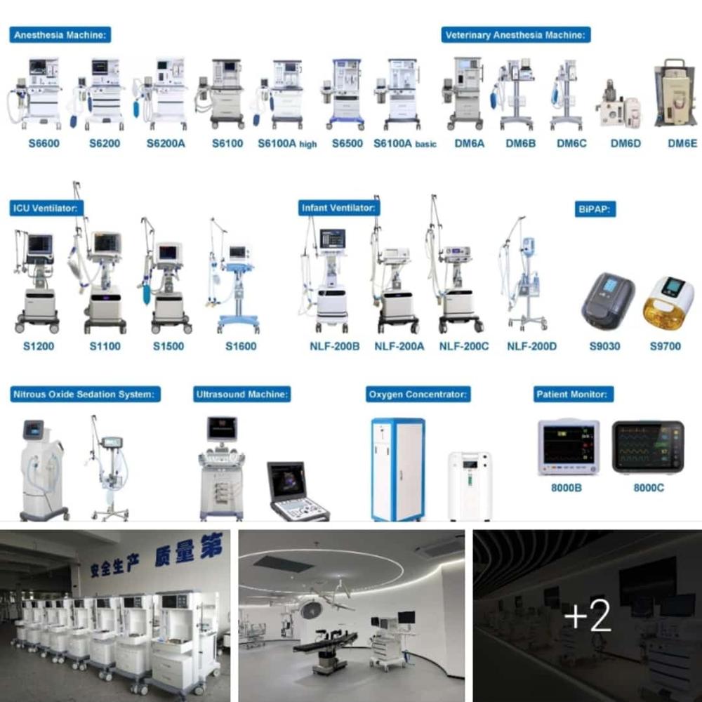 SuperStar Ventilator and Anaesthesia Machine