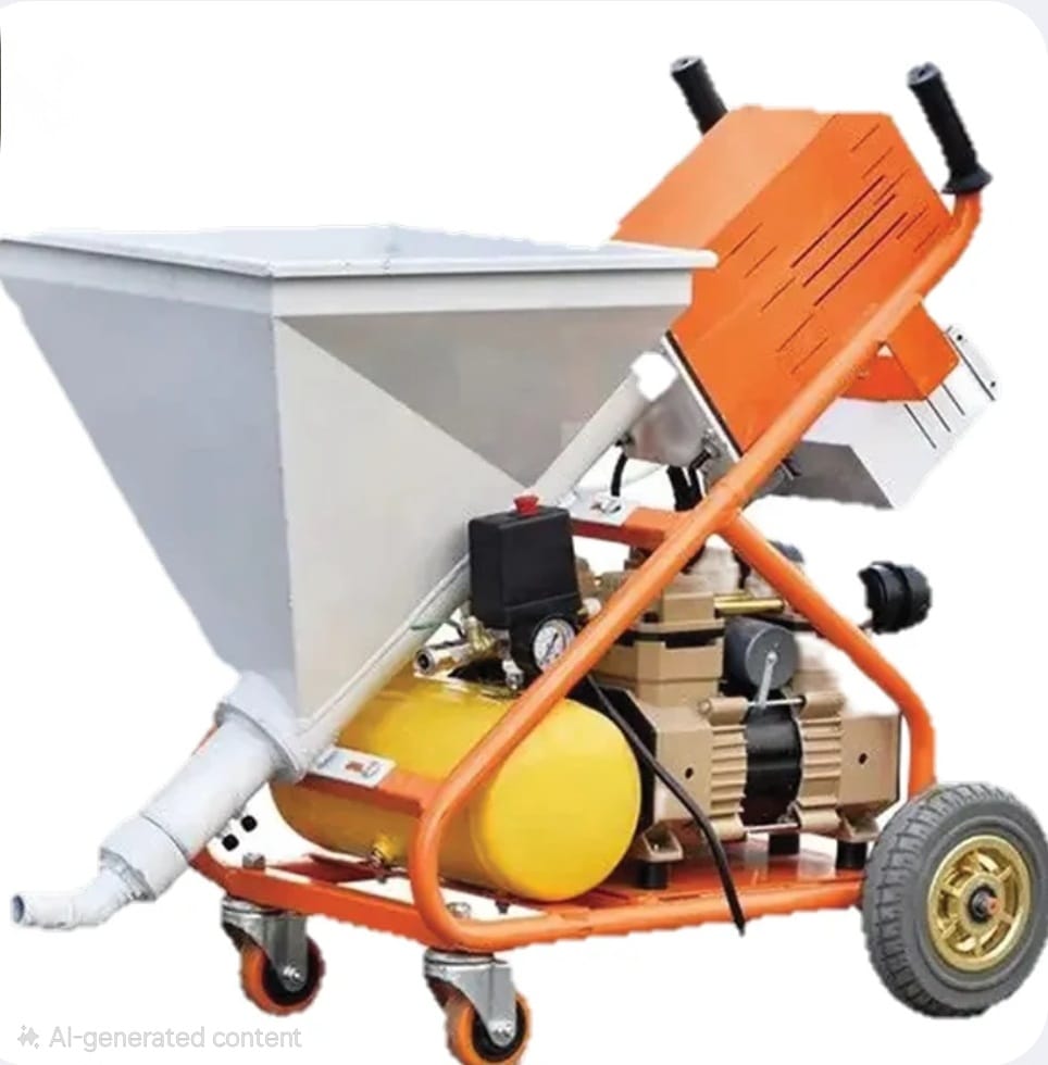cement plastering high pressure screw pumps