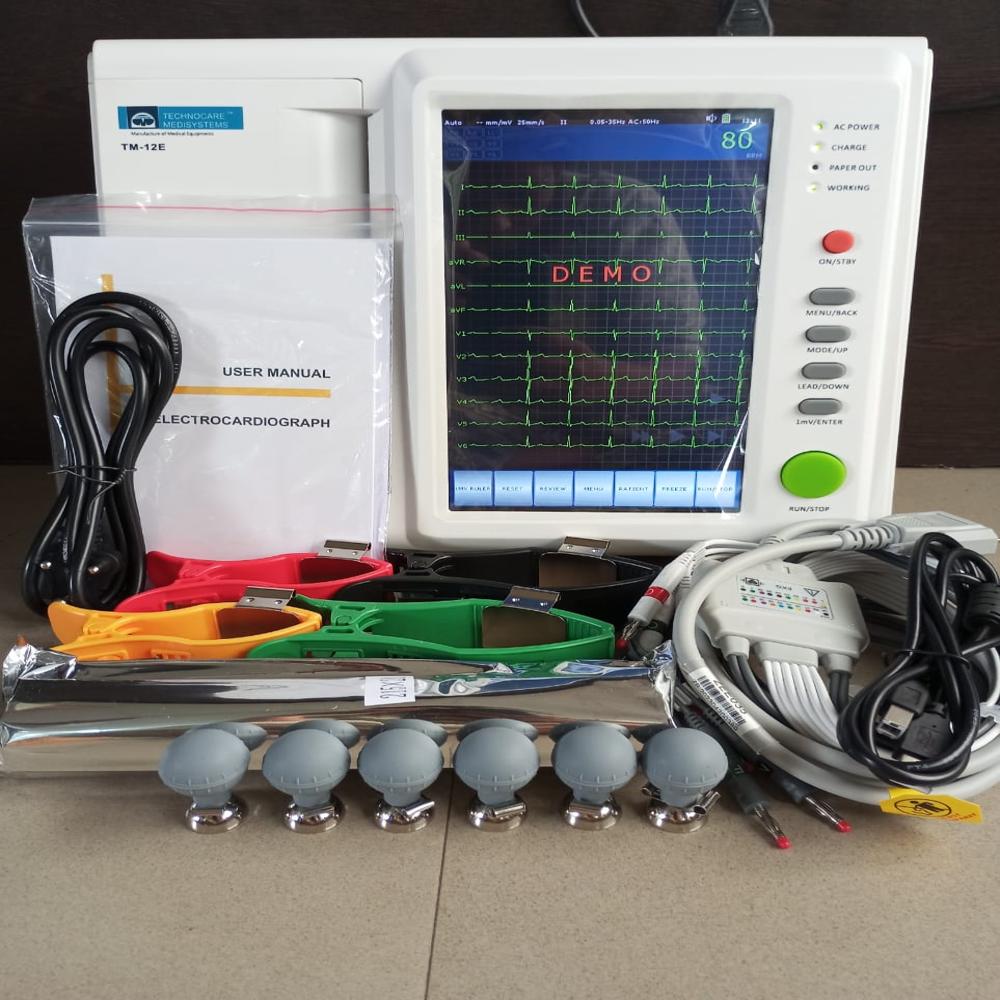 6 Channel Ecg Machine